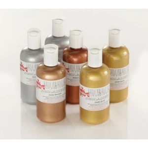 Premium Liquid Metal Ready Mixed Paint Metallic - Pack of 6 x 150ml Bottles - Picture 1 of 1