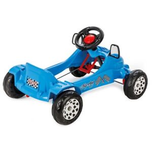 Siva Herby Car Tretfahrzeug blau Tretauto Kinderfahrzeug Kinderauto Auto