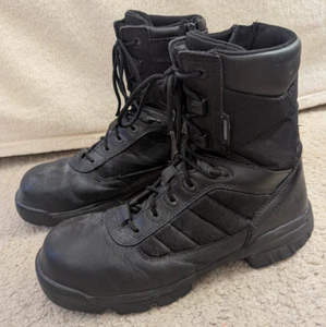 Bates E02263 Tactical Sport Men's 8" Side-Zip Composite Safety Toe Black Boots - Picture 1 of 12