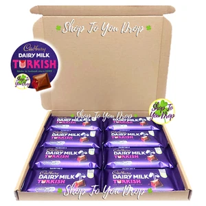 8 IRISH CADBURY TURKISH DELIGHT 47g Schokoriegel Geburtstag Geschenk Box☘️🍫 - Bild 1 von 12