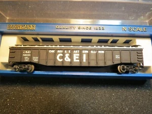 Góndola cubierta N - Bachmann 5481 - 47', Chicago Eastern Ill C&EI LN con caja - Imagen 1 de 2
