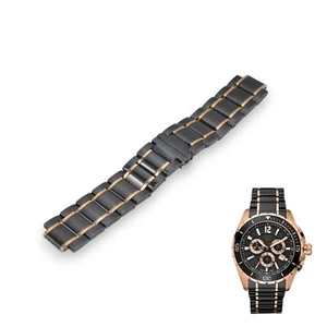 Uhrenarmband 22 mm schwarz Keramik für Guess Collection Sportklasse XXL X76004G2S - Bild 1 von 8