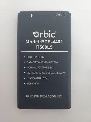 Verizon Orbic Original Battery Speed 5G Hotspot Battery BTE-4401 - R500L5 - Image 1 of 2