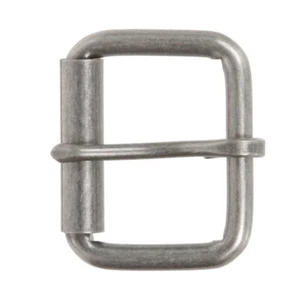 Hebilla de cinturón de rodillo de una sola punta sin níquel de 1 1/2" (38 mm) - Imagen 1 de 6