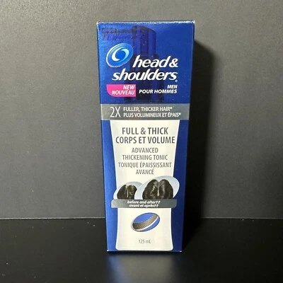 1 x Head & Shoulders Mens ADVANCED THICKENING TONIC 4.2oz/125mL NEW - Image 1 of 4