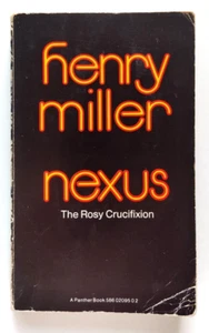 Libro Lingua Inglese Henry Miller Nexus Rosy Crucifixion A Panther Book 1966 (L5 - Picture 1 of 4