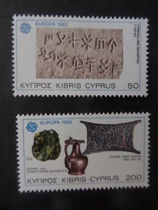 Cyprus 1983 Europa SG602/3 MNH UM unmounted mint - Picture 1 of 1