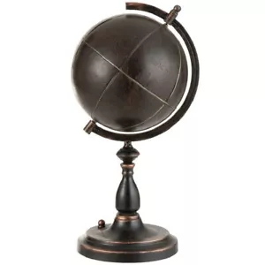 Large Earth Metal Globe Decoration - Picture 1 of 3