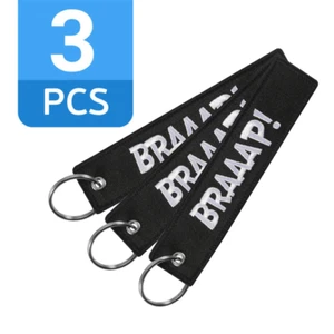JDM BRAAAP Strap Launch Auto Drift Halter Stoff Schlüsselanhänger Auto Geschenk 3 STCK./POSTEN!!! - Bild 1 von 4