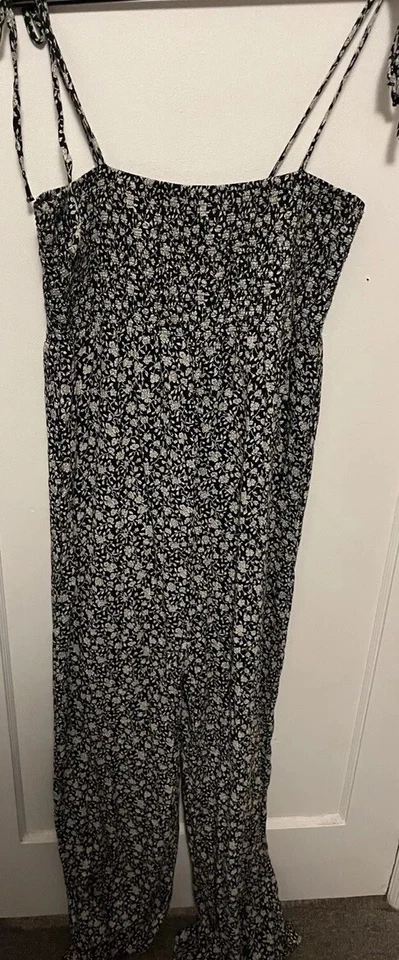 Ralph Lauren Denim & Supply  Medium Floral Cotton One-Piece Romper Sleeveless - Image 1 of 4