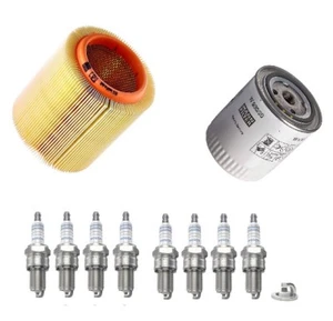 Service Kit Fits Land Range Rover Classic 3.9 Air Oil Filter Bosch Spark Plugs - Imagen 1 de 7