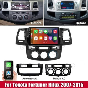 64GB Android 13 CarPlay Car Stereo Radio Navi For Toyota Fortuner Hilux 2007-15 - Picture 1 of 19