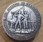 1903 France Silve Medallion Association Des Societes De Gymnastique La Seine