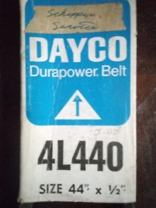 New Dayco Durapower 4L440 Heavy Duty V-Belt 44" x  1/2" - Bild 1 von 1