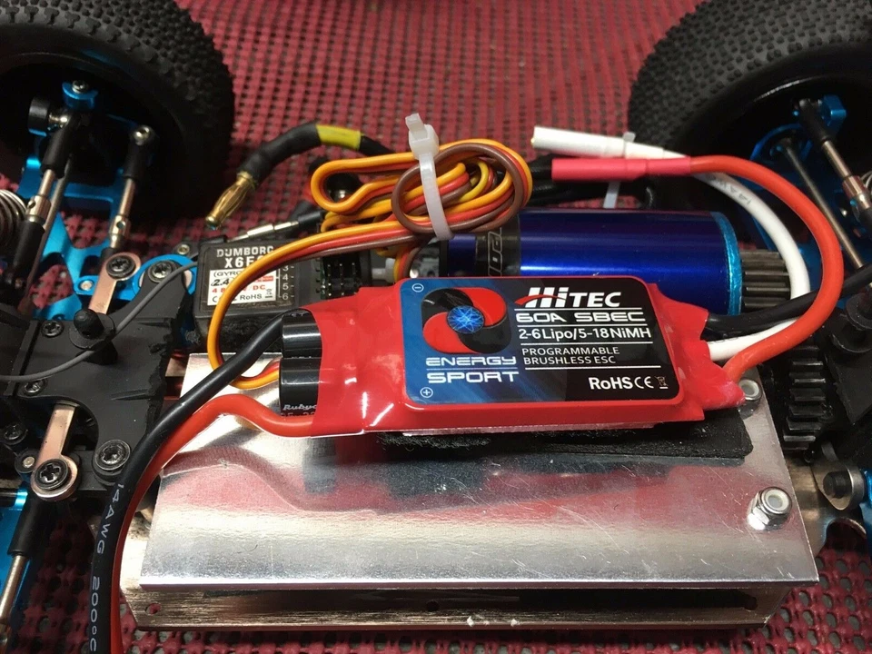 WLTOYS 144001 ESC Mounting Plate Lets You Run Larger Batteries - Complete Kit - Image 1 of 4