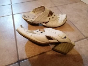 schicke Pumps, Mustang, Gr.37, Farbe elfenbein, fast neu - Bild 1 von 2