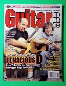 Guitar One Magazine October 2002 Tenacious D Jack Black Rock Music Heavy Metal - Picture 1 of 2