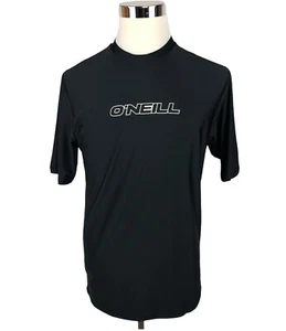 O'Neill Camicia Uomo Grande Slim Fit Manica Corta Protezione Ultravioletti Nera - Foto 1 di 6