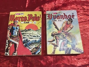 Lot 2 Mon Journal Comics Albums Ivanhoe #51 and Marco Polo #44 - Picture 1 of 4