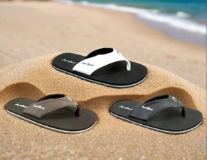 Mens BIG SIZE 13 14 15 Flip Flop Sandals Beach Sandal NEW S6180 - Picture 1 of 4