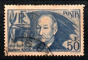 1938 FRANCIA "CLEMENT ADER (PIONEER OF THE AVIATION) " USADO - Imagen 1 de 1