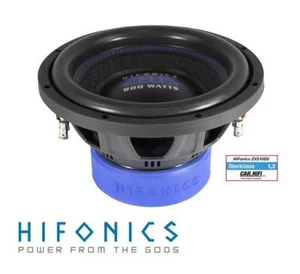 Hifonics ZXS10D2 25 CM (10 ") Subwoofer Zeus Haut-Parleur 800 Watt - Bild 1 von 9