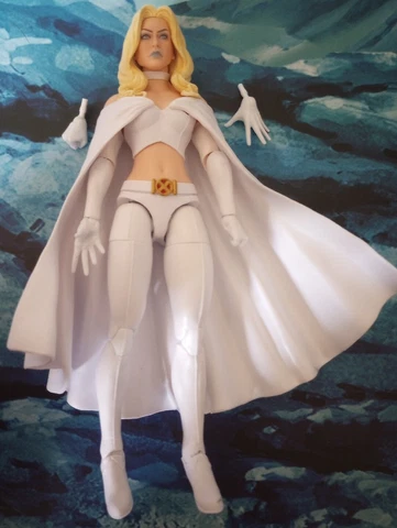 Hasbro Marvel Legends EMMA FROST Figure 6" X Men Factor Force 2023 White Queen Cover