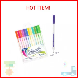 BAZIC Collorelli Gel Pen 0.8mm Neon Color, Acid Free Smooth Writing for Drawing - Picture 1 of 2