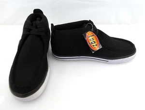 Zapatos Lugz Strider negros/blancos informales chukka no coincidentes 9,5/8,5 - Imagen 1 de 8