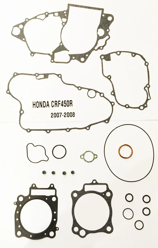 Nuevo juego completo de juntas Honda crf450r 2007-2008 alta calidad sin amianto Foto 1 de 1