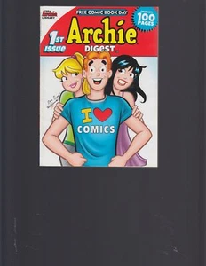 ARCHIE COMICS DIGEST #1 (2014 Gratis Comic Book Day, FCBD, Dan Parent) Casi nuevo- - Imagen 1 de 3