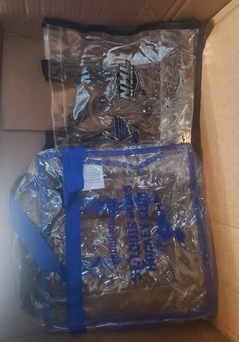 rare clear NHL members st.louis blues clear hand bags Cover
