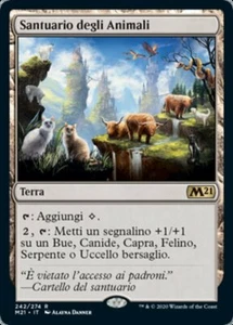 MTG ANIMAL SANCTUARY EXC - SANTUARIO DEGLI ANIMALI - M21 - MAGIC - Picture 1 of 1