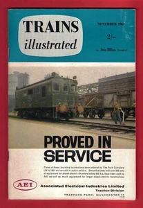 Trains Illustrated - Nov 1961 - France: Westerham: Edge Hill: Midland Compounds - Picture 1 of 5