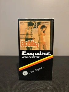 Bobby Bollywood VHS Esquire Video Cassette The Original Starring Rishi Kapoor - Picture 1 of 7