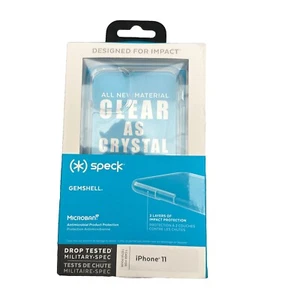 Speck Gemshell For Iphone 11 Microban 2 Layers Of Impact Protection - Picture 1 of 2