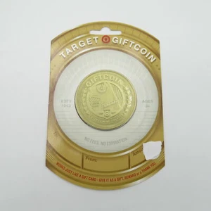 TARGET GOLD COIN SPECIAL LIMITED EDTION 2015 GIFT CARD SOLD OUT - Picture 1 of 1