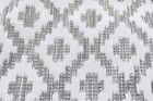 Scalamandre Diamond Upholstery Fabric- Malay Ikat Weave / Flax 4.40 Yd 27098-001