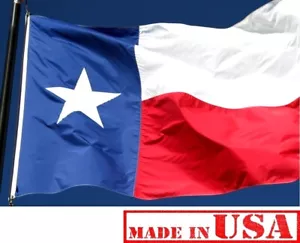 US Flag Factory 2'x3' Texas State Flag SolarMax Nylon Outdoor (923TX) - Picture 1 of 6