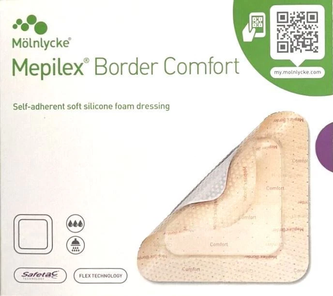 Mepilex Border Comfort 7.5cm X 7.5cm