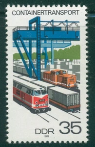 DDR Michel Nr. 2328 Transportwesen Plattenfehler Schrage Katalog KP 40 - Bild 1 von 1