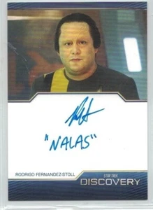 Star Trek Discovery Season 5 Inscription auto card Rodrigo Fernandez-Stoll - Picture 1 of 1