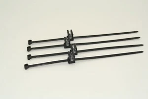 Hellermann Fascette di fissaggio 2 pezzi per fissaggio bordi 150-76099 - 20 pezzi - Foto 1 di 2