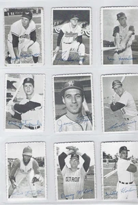 1969 Topps Deckle Edge Complete Set 1-33 Mays Rose Clemente HOF Excellent Cond. - Picture 1 of 4