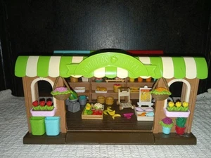 Battat Lil Woodzeez FARMERS MARKET Calico Critters With Accessories - Picture 1 of 7