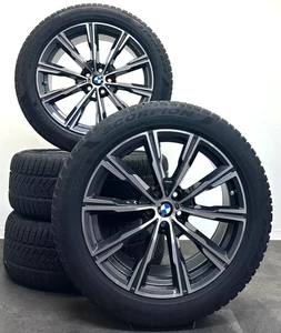 Original BMW X6 G06 20Zoll Felgen 8071996 M740 Winterreifen 275 45R20 110V - Bild 1 von 11