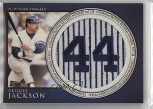 Toppa numero ritirato fabbricata Topps 2012 Reggie Jackson #RN-RJA patch HOF - Foto 1 di 4