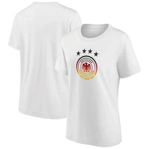 Camiseta para mujer Alemania gráfica fútbol logotipo desvanecido top - Nueva - Imagen 1 de 3