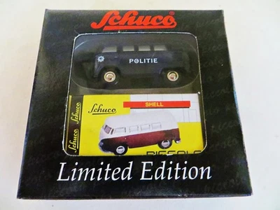 SCHUCO PICCOLO 01315 'VW T1 BUS VAN - POLÍTICA / POLICÍA' 1:90 SIN USAR, EN CAJA/EN CAJA Foto 1 de 4