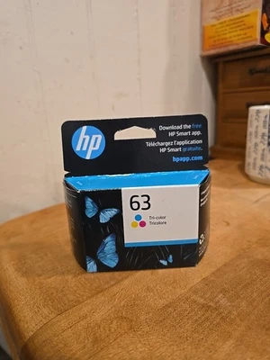 HP 63 (F6U61AN) Tri-Color Ink Cartridge - Image 1 of 4